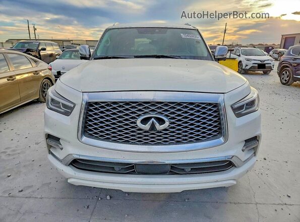 JN8AZ2NF6L9701875 2020 INFINITI QX80 White წინა ხედი