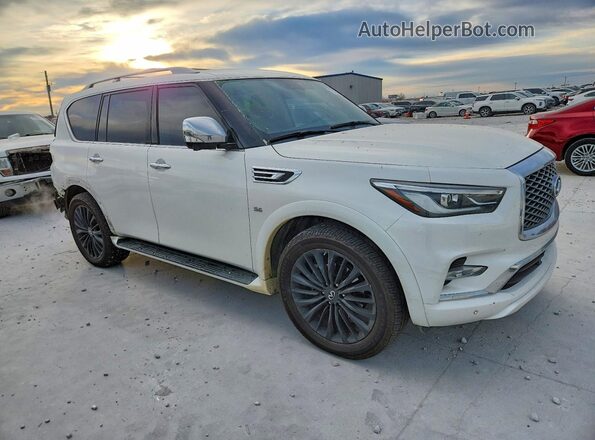 JN8AZ2NF6L9701875 2020 INFINITI QX80 White წინა მარჯვენა