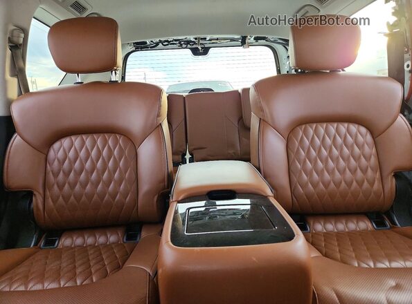 JN8AZ2NF6L9701875 2020 INFINITI QX80 White უკანა სავარძლების ხედი