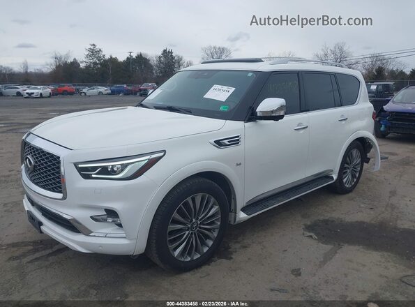 JN8AZ2NF8K9682034 2019 INFINITI QX80 White 
