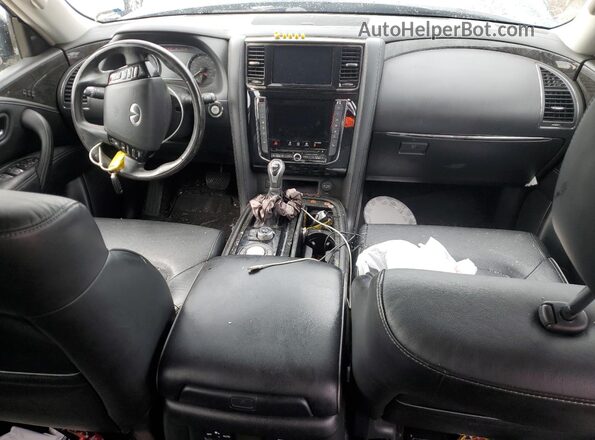 JN8AZ2NFXL9704486 2020 INFINITI QX80 Black წინა პანელის ხედი
