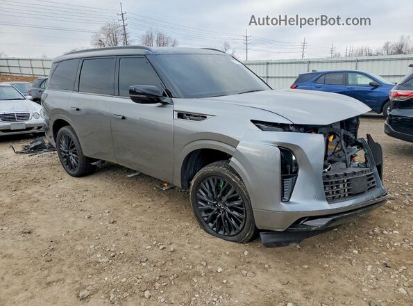 JN8AZ3DB7S9401023 2025 INFINITI QX80 Silver Delantero derecho