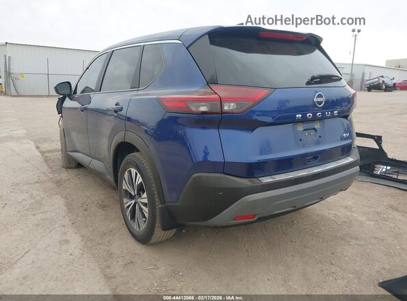 JN8BT3BA0PW429349 2023 NISSAN ROGUE Blue Tył lewy