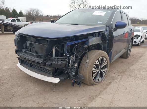 JN8BT3BA0PW429349 2023 NISSAN ROGUE Blue Przód lewy