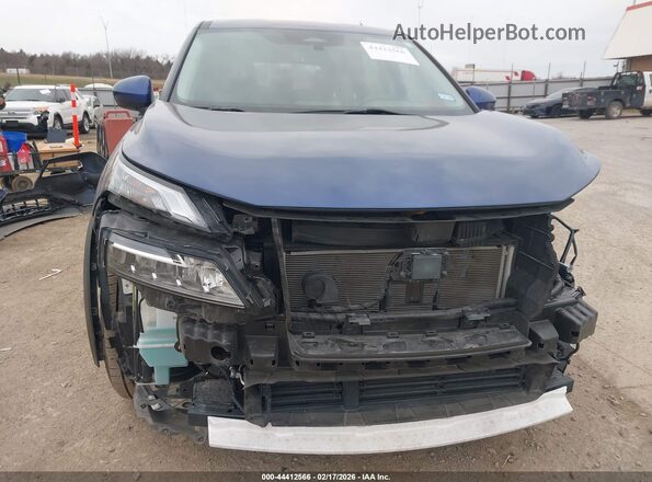 JN8BT3BA0PW429349 2023 NISSAN ROGUE Blue Widok wnętrza z tyłu