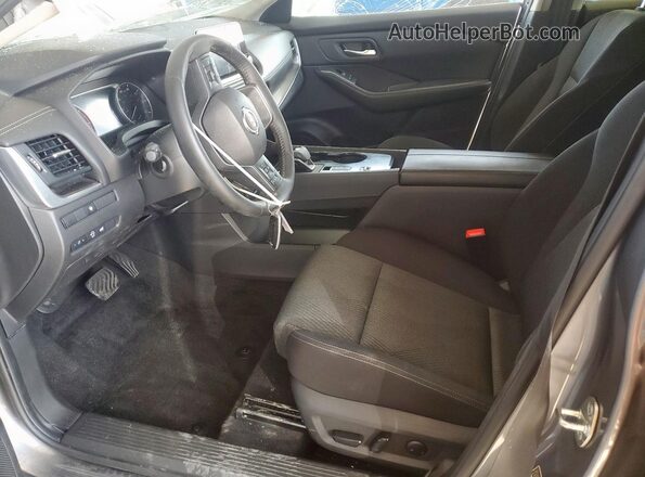 JN8BT3BA0SW005565 2025 NISSAN ROGUE Gray Widok wnętrza z przodu
