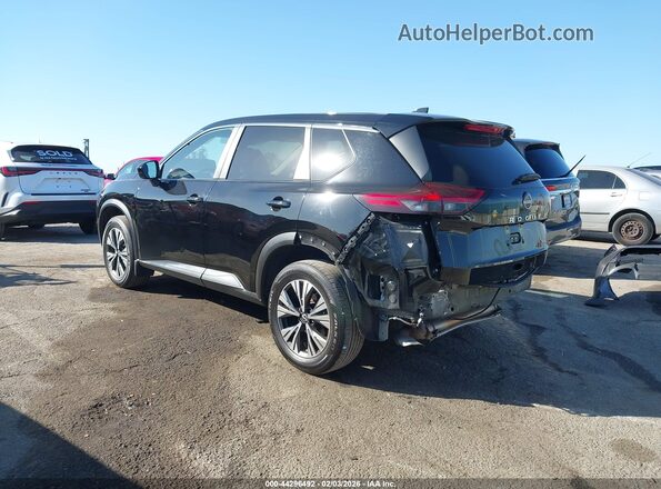 JN8BT3BA7PW437089 2023 NISSAN ROGUE Черный Задняя левая четверть