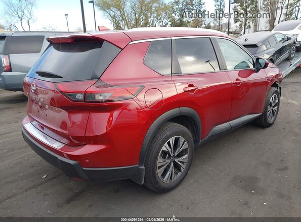 JN8BT3BA7SW343044 2025 NISSAN ROGUE Red Задня права чверть