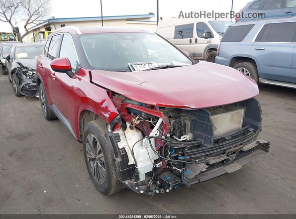 JN8BT3BA7SW343044 2025 NISSAN ROGUE Red Вид спереду