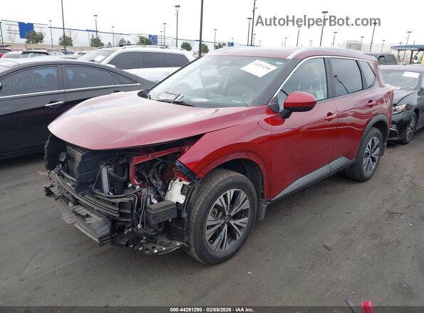 JN8BT3BA7SW343044 2025 NISSAN ROGUE Red Передня ліва чверть