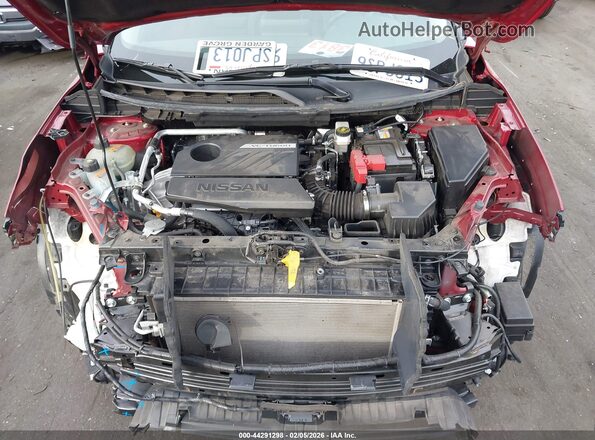 JN8BT3BA7SW343044 2025 NISSAN ROGUE Red Вид ззаду