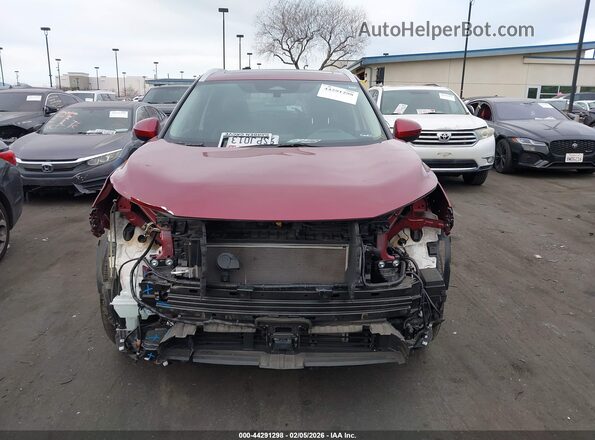 JN8BT3BA7SW343044 2025 NISSAN ROGUE Red Вид задньої частини салону