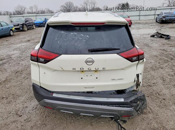 JN8BT3CB9PW475558 2023 NISSAN ROGUE Белый Вид сзади
