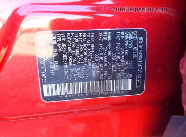 JN8BT3DD3TW470477 2026 NISSAN ROGUE Maroon 