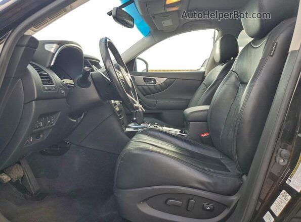 JN8CS1MU2GM670246 2016 INFINITI QX70 Black Widok wnętrza z przodu