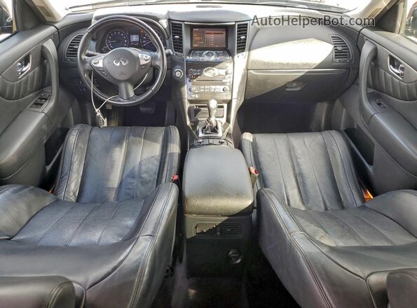 JN8CS1MU2GM670246 2016 INFINITI QX70 Black Widok deski rozdzielczej