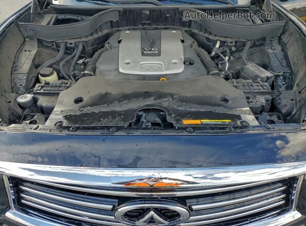 JN8CS1MU2GM670246 2016 INFINITI QX70 Black Widok komory silnika