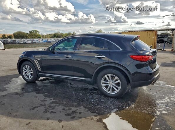 JN8CS1MU2GM670246 2016 INFINITI QX70 Black Tył lewy