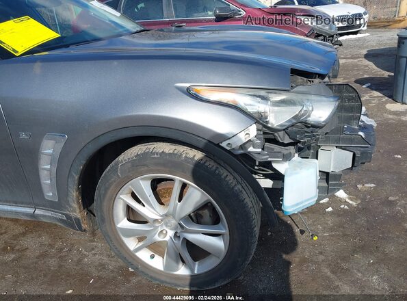 JN8CS1MU3GM130033 2016 INFINITI QX70 Серый 