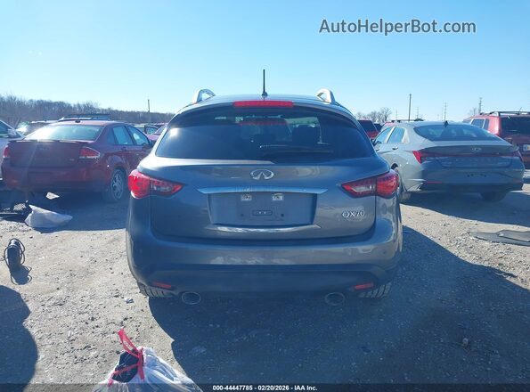JN8CS1MW1HM414554 2017 INFINITI QX70 Gray 