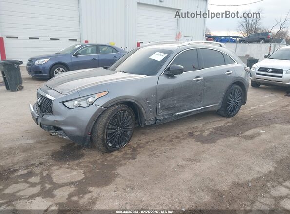 JN8CS1MW2HM415373 2017 INFINITI QX70 Gray 