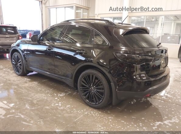 JN8CS1MW9HM416598 2017 INFINITI QX70 Black Trasero izquierdo