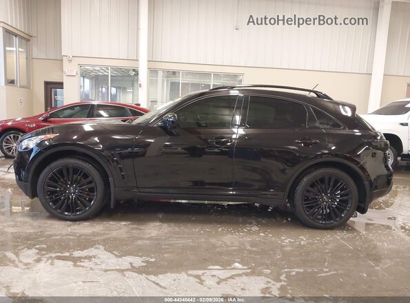 JN8CS1MW9HM416598 2017 INFINITI QX70 Black Vista interior de 360 grados