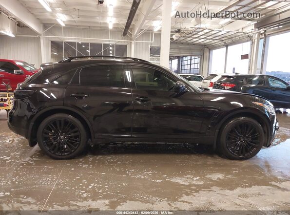 JN8CS1MW9HM416598 2017 INFINITI QX70 Black Vista interior trasera