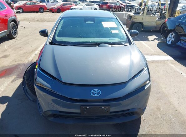 JTDACAAU0R3017315 2024 TOYOTA LIMITED Gray Widok zestawu wskaźników