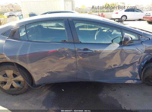 JTDACAAU0R3017315 2024 TOYOTA LIMITED Gray Widok wnętrza z tyłu