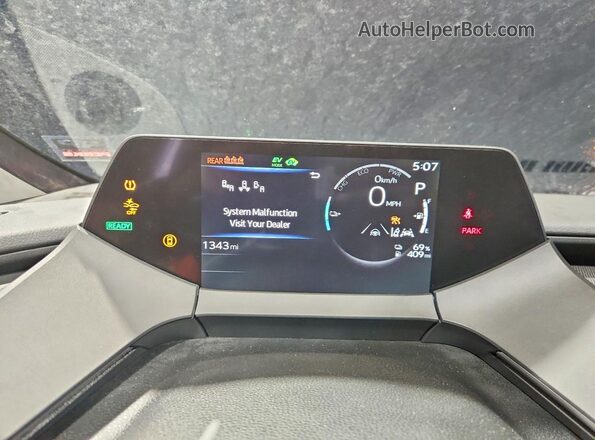 JTDACACU0T3059469 2026 TOYOTA PRIUS Silver 