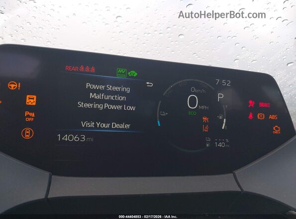 JTDACACU5S3041726 2025 TOYOTA PRIUS PLUG-IN HYBRID White Вид задніх сидінь