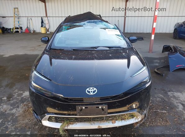 JTDACACU6R3013153 2024 TOYOTA PRIUS PRIME Black Widok wnętrza z tyłu