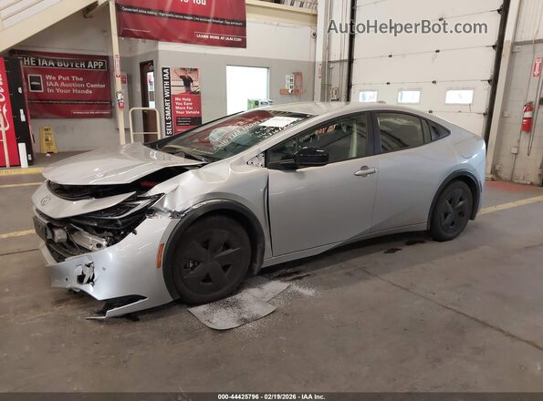 JTDACACU9S3049800 2025 TOYOTA PRIUS PLUG-IN HYBRID Silver Front left