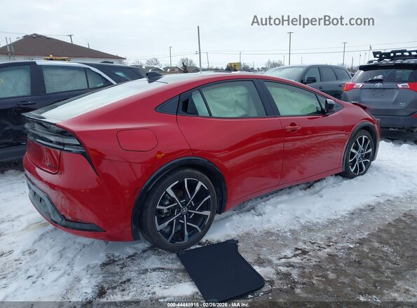 JTDACACUXR3022938 2024 TOYOTA PRIUS PRIME Red Задня права чверть