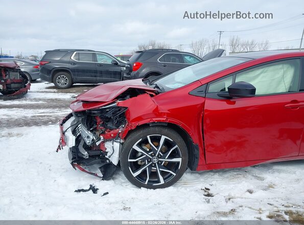 JTDACACUXR3022938 2024 TOYOTA PRIUS PRIME Red Вид спереду