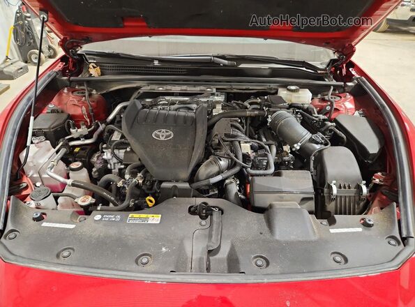 JTDAFAAF3P3003639 2023 TOYOTA CROWN Красный Вид задней части салона
