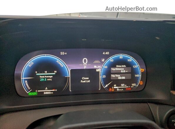 JTDAFAAF3R3007953 2024 TOYOTA CROWN White Вид щитка приладів