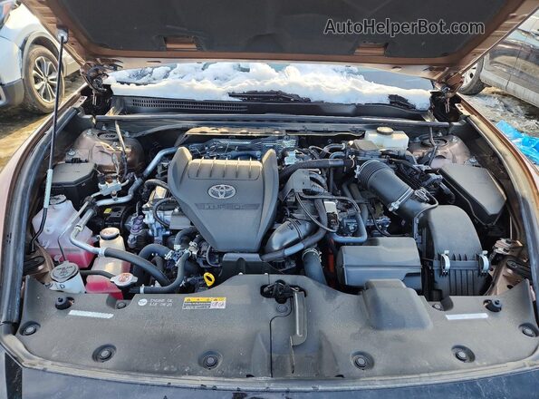 JTDAFAAF8P3004897 2023 TOYOTA CROWN Brown უკანა სალონის ხედი