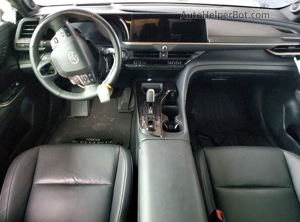 JTDAFAAFXS3011620 2025 TOYOTA CROWN Charcoal Vista del salpicadero