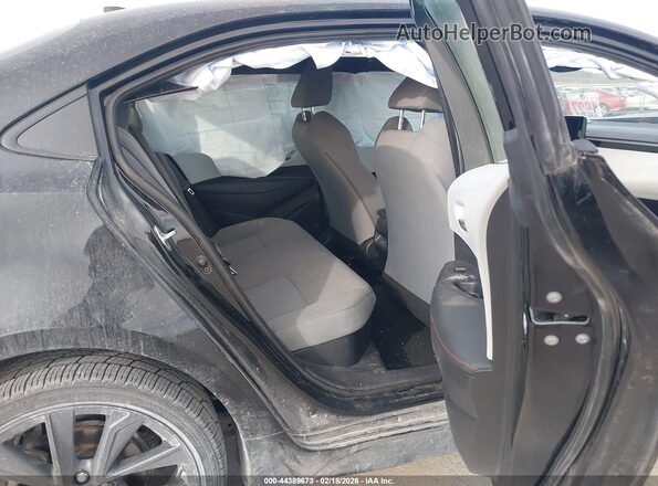 JTDBCMFE0PJ015581 2023 TOYOTA LL Black Widok naklejki z numerem VIN