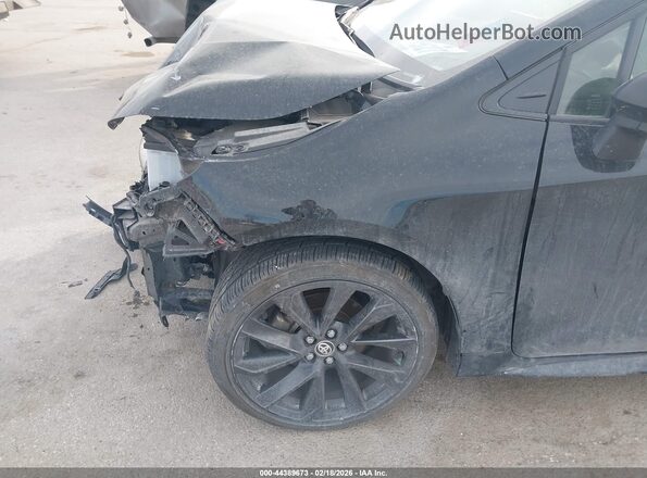 JTDBCMFE0PJ015581 2023 TOYOTA LL Black Widok z przodu