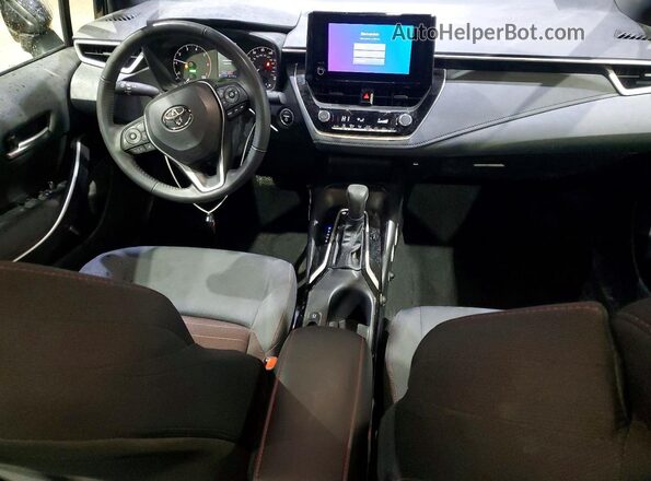 JTDBDMHE9P3004612 2023 TOYOTA LL Синий Вид панели приборов