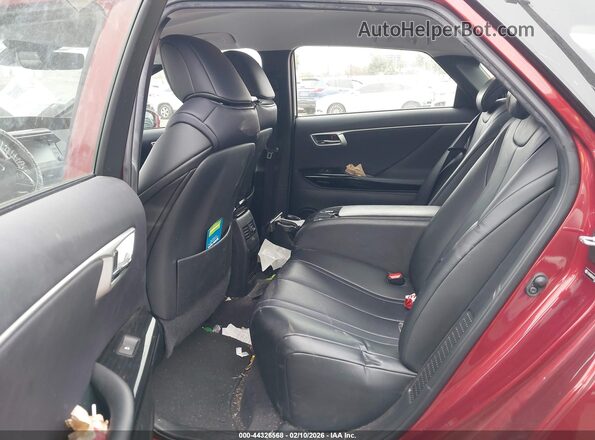 JTDBVRBD0KA007347 2019 TOYOTA MIRAI Red VIN կոդի պիտակի տեսք