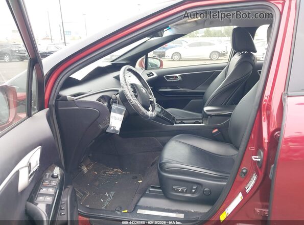 JTDBVRBD0KA007347 2019 TOYOTA MIRAI Red Սալոնի դիմացի տեսք