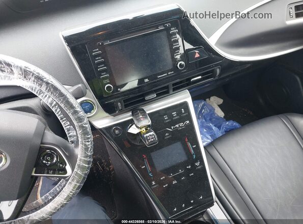 JTDBVRBD0KA007347 2019 TOYOTA MIRAI Red Առջևի վահանակի տեսք