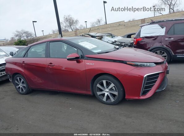 JTDBVRBD0KA007347 2019 TOYOTA MIRAI Red Սալոնի 360 աստիճան տեսք