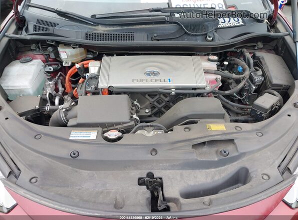 JTDBVRBD0KA007347 2019 TOYOTA MIRAI Red Հետևի տեսք
