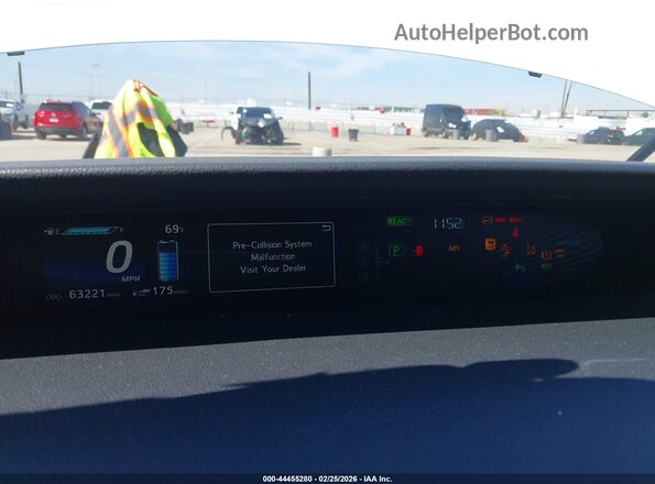 JTDBVRBD1KA005932 2019 TOYOTA MIRAI Белый Вид задних сидений