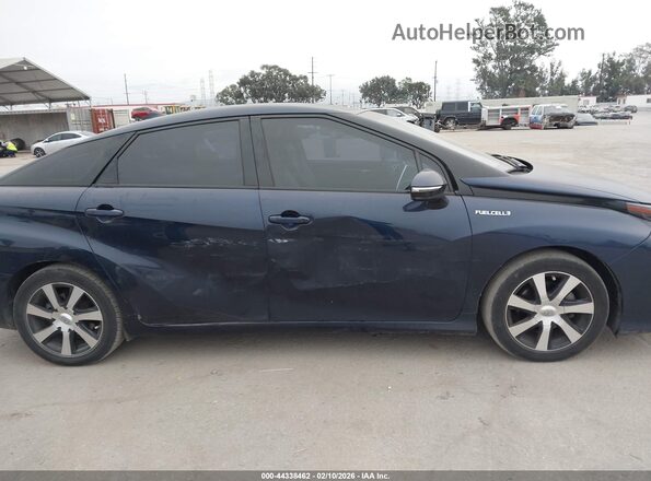 JTDBVRBD3HA001762 2017 TOYOTA MIRAI Dark Blue უკანა სალონის ხედი